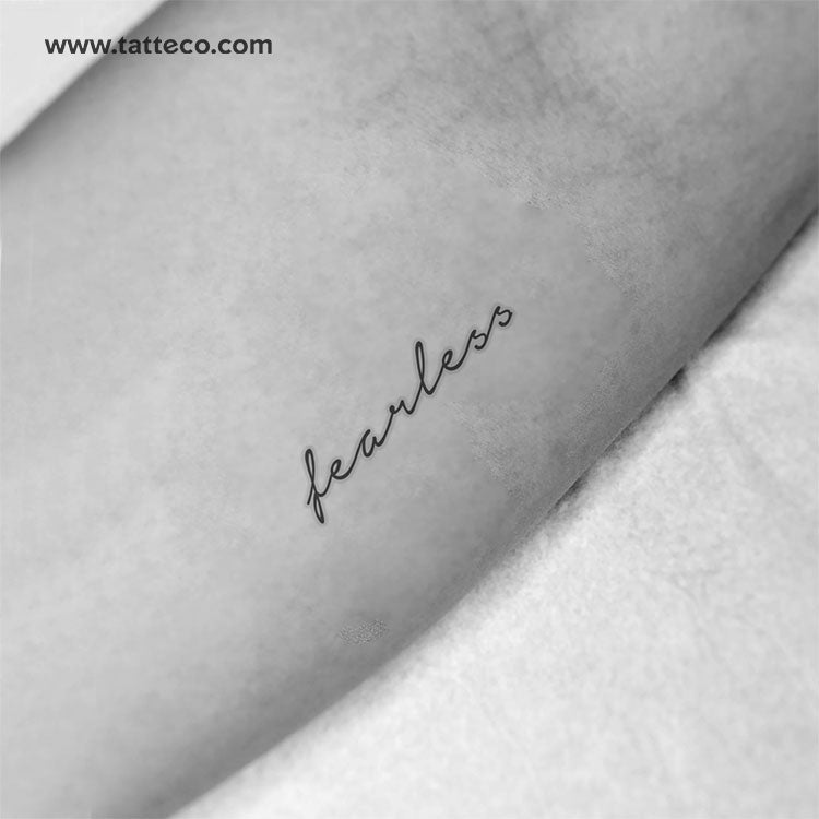 fearless tattoo quotes