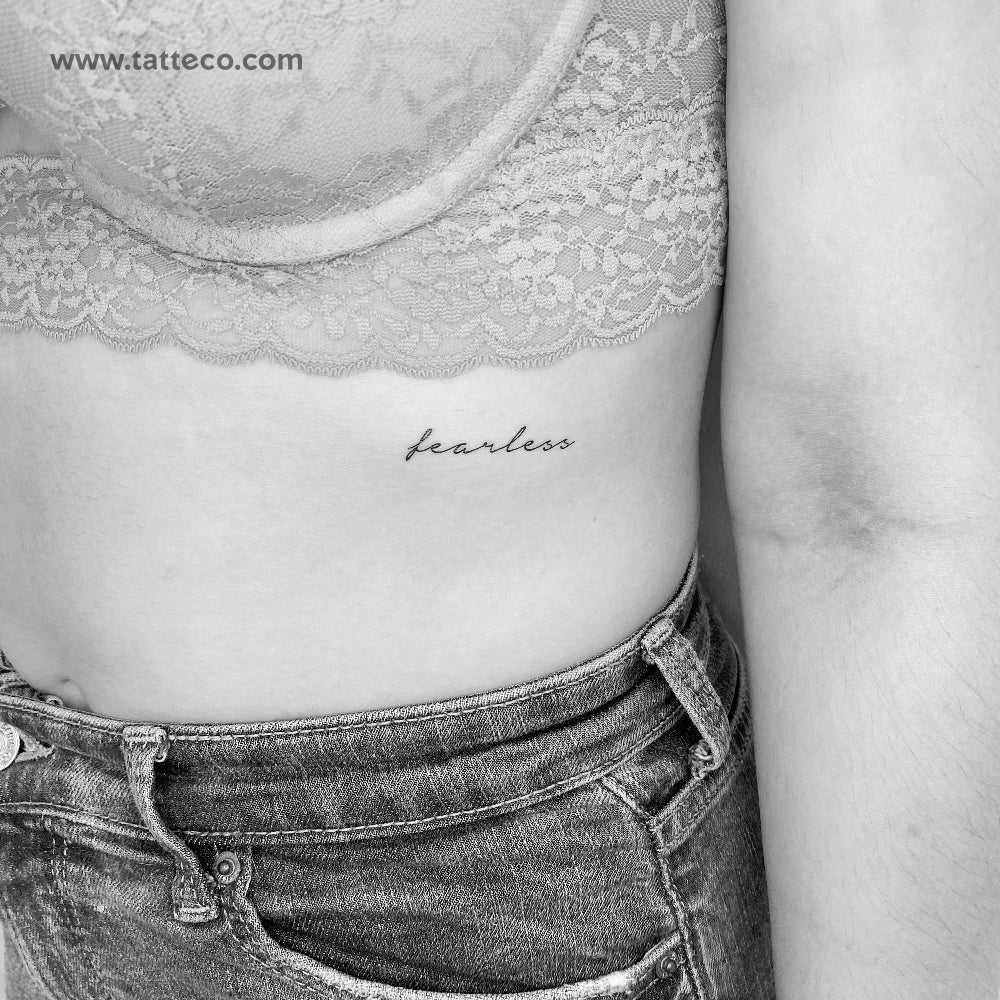 infinity fearless tattoo