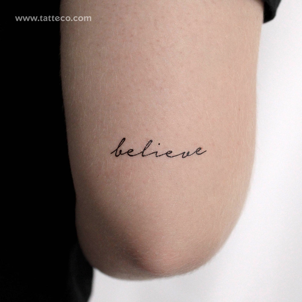 justin bieber believe tattoo stencil