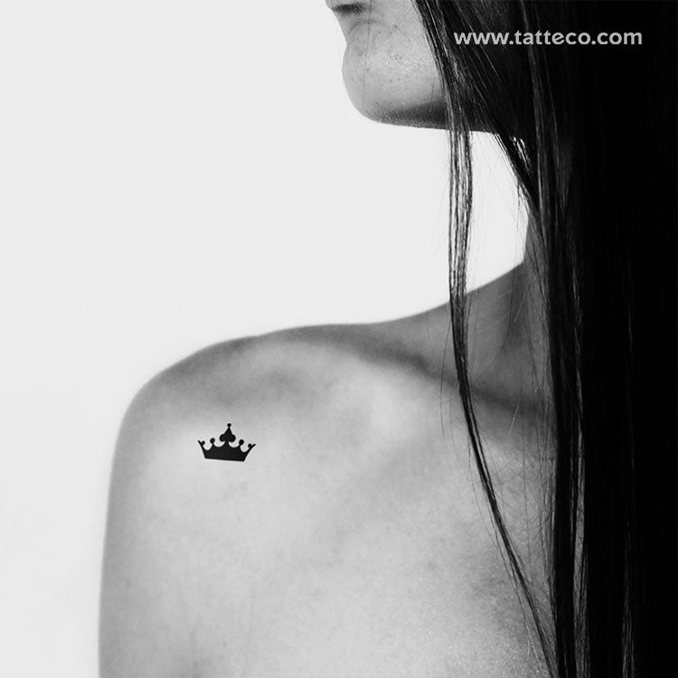 pretty crown tattoos