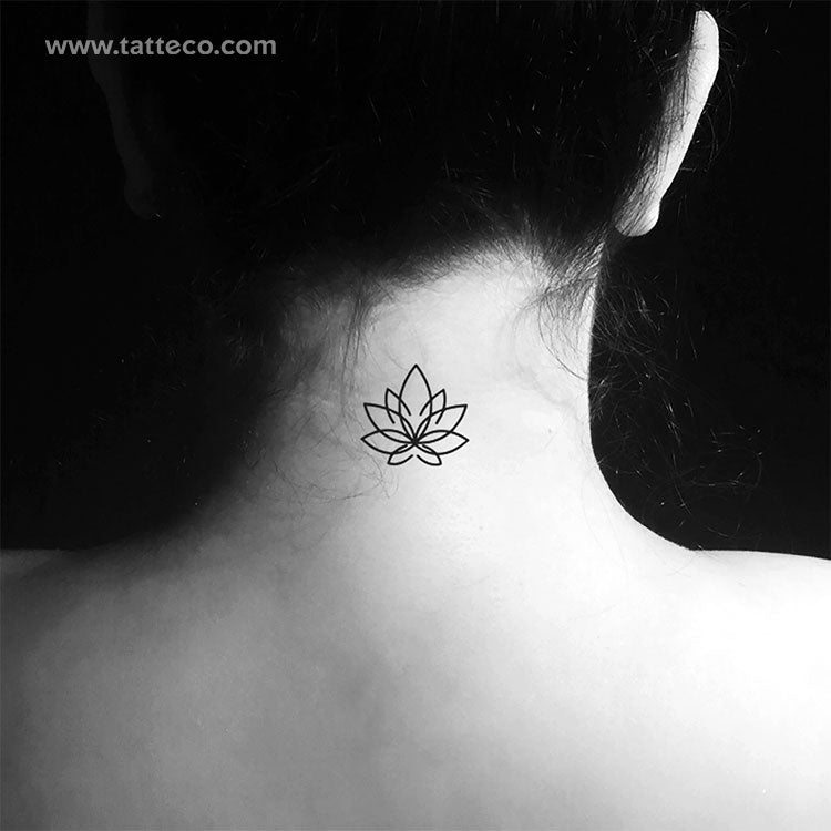 lotus flower art tattoo