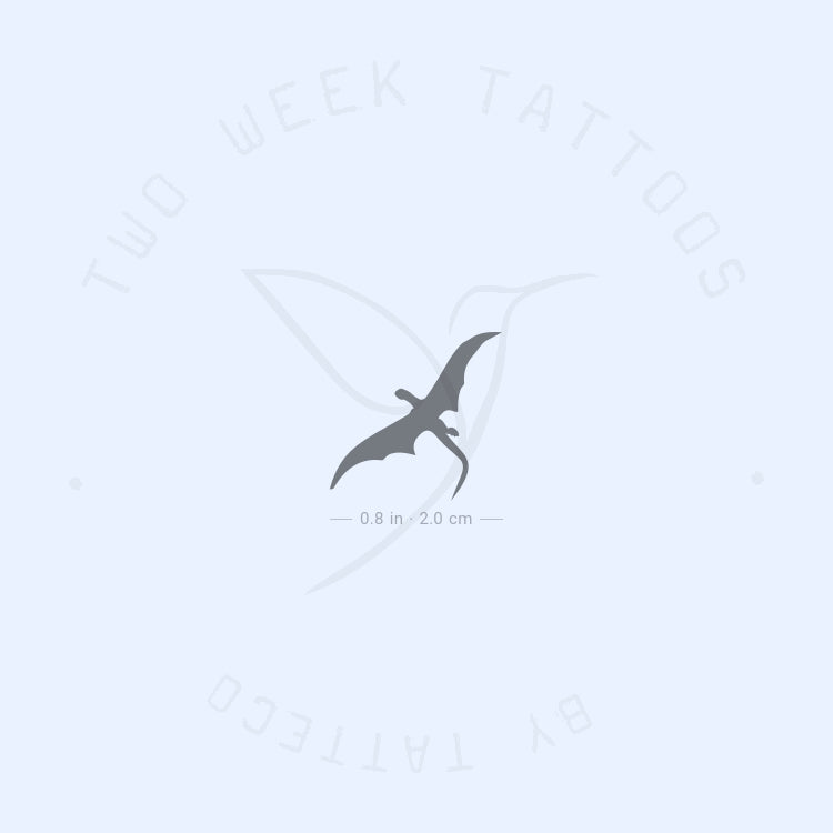 Minimalist Dragon Tattoo – Tattoo for a week