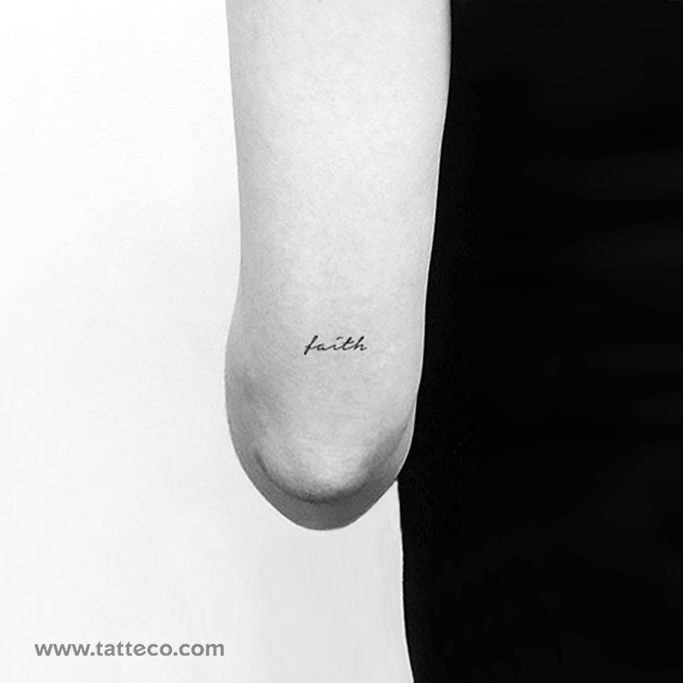 forearm word tattoos