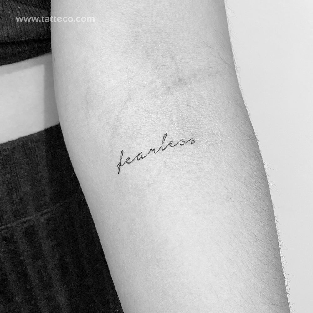 fearless tattoo quotes