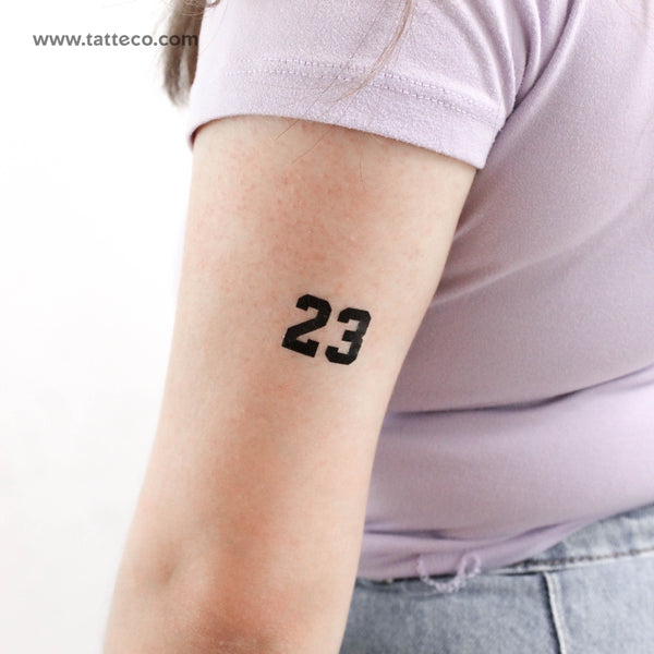 23 Temporary Tattoo - Set of 3