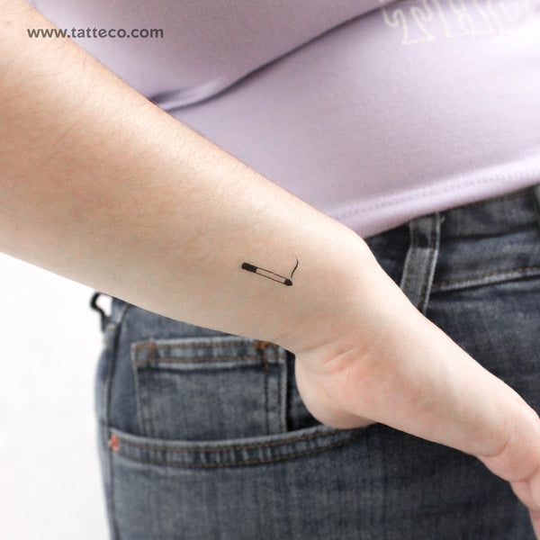 Cigarette Temporary Tattoo - Set of 3