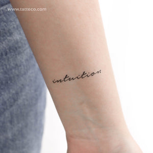 Intuition Temporary Tattoo - Set of 3