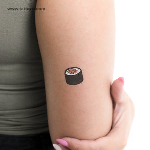 Ikura Maki Temporary Tattoo - Set of 3