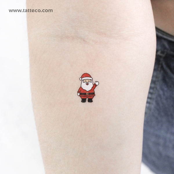 Father Christmas Temporary Tattoo - Set of 3