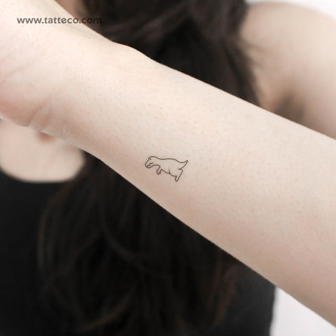 Small T-Rex Temporary Tattoo - Set of 3