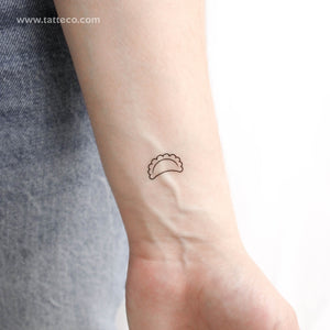 Dumpling Temporary Tattoo - Set of 3