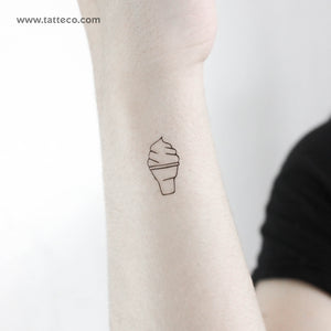 Soft Serve Temporary Tattoo - Set of 3