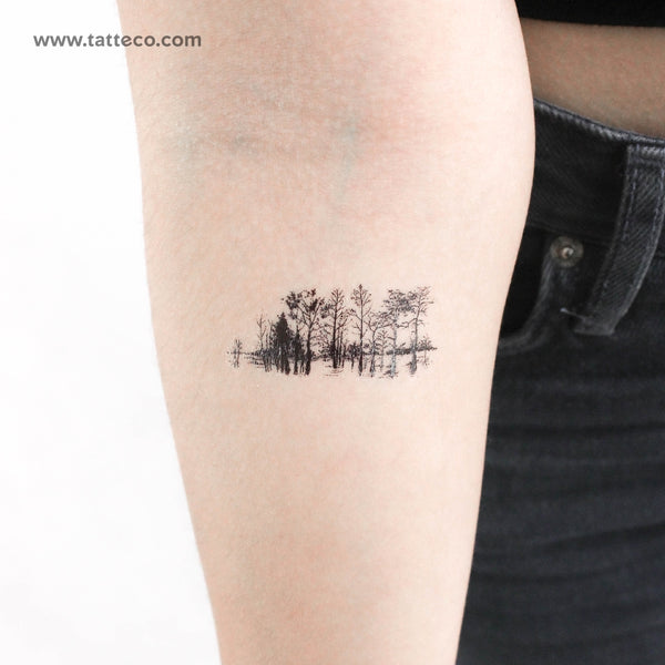 Forest Temporary Tattoo - Set of 3