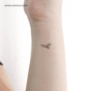 Mint Leaves Temporary Tattoo - Set of 3