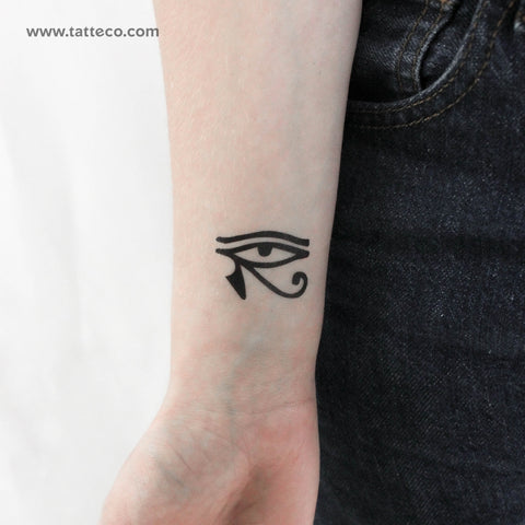 Eye Of Horus Temporary Tattoo - Set of 3