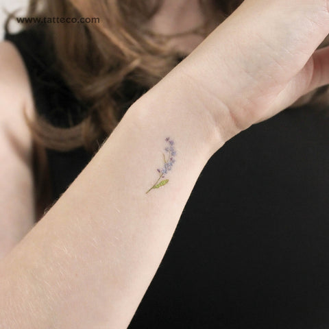 Little Forget-me-not Temporary Tattoo - Set of 3