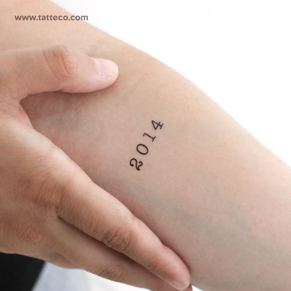 2014 Temporary Tattoo - Set of 3