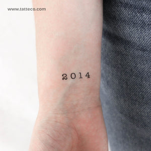 2014 Temporary Tattoo - Set of 3