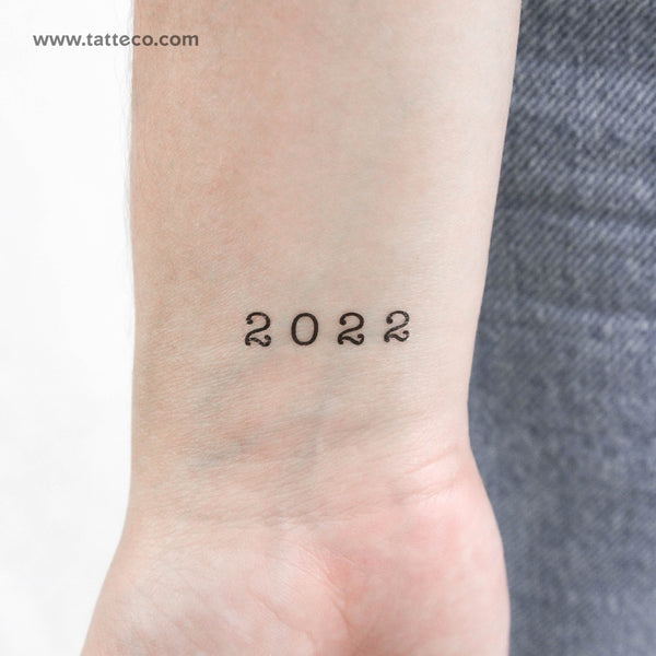 2022 Temporary Tattoo - Set of 3