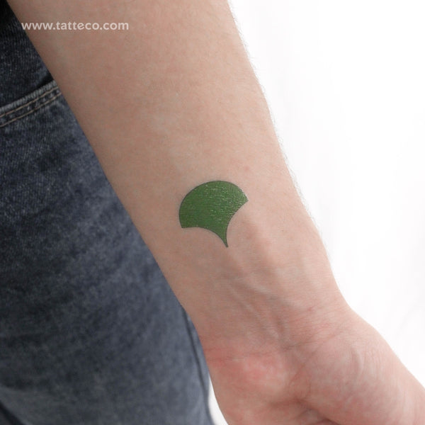 Tokyo Ginkgo Leaf Temporary Tattoo - Set of 3