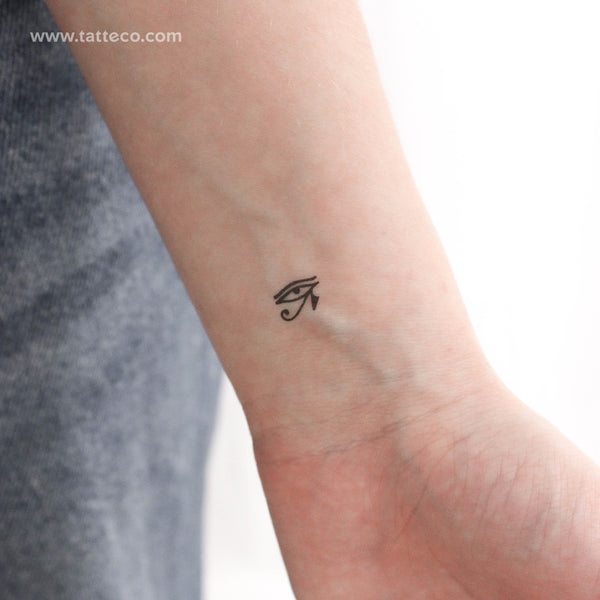 Tiny Eye Of Ra Temporary Tattoo - Set of 3