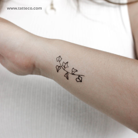 Ivy Temporary Tattoo - Set of 3