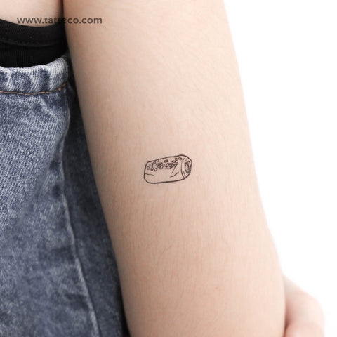 Pain Au Chocolat Temporary Tattoo - Set of 3