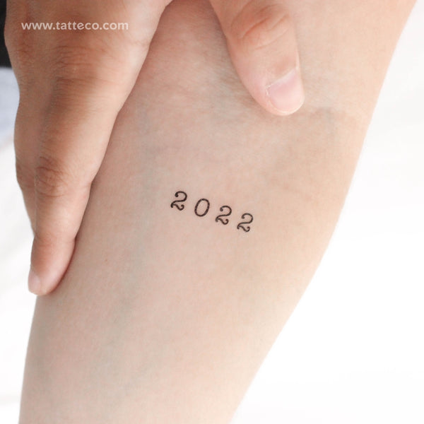 2022 Temporary Tattoo - Set of 3