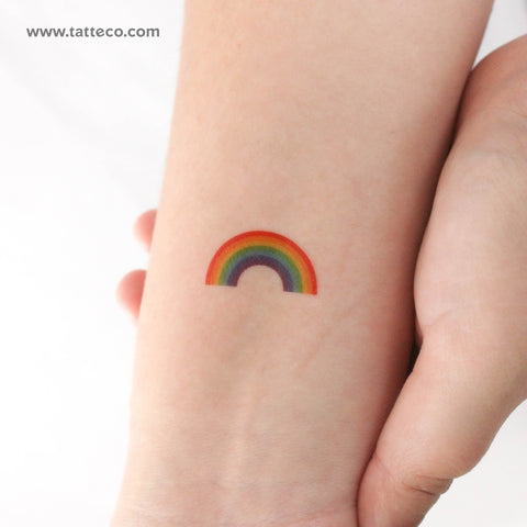 Rainbow Temporary Tattoo - Set of 3