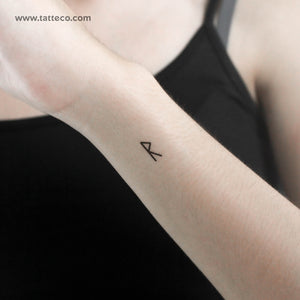 Raido Rune Temporary Tattoo - Set of 3