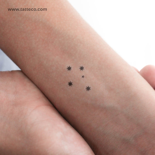 Crux Constellation Temporary Tattoo - Set of 3