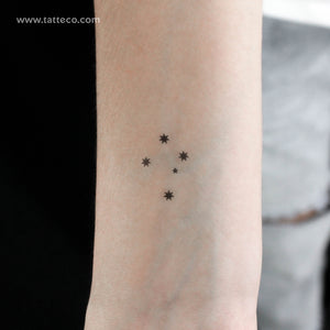 Crux Constellation Temporary Tattoo - Set of 3