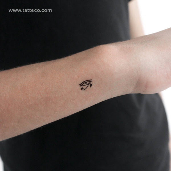 Tiny Eye Of Ra Temporary Tattoo - Set of 3