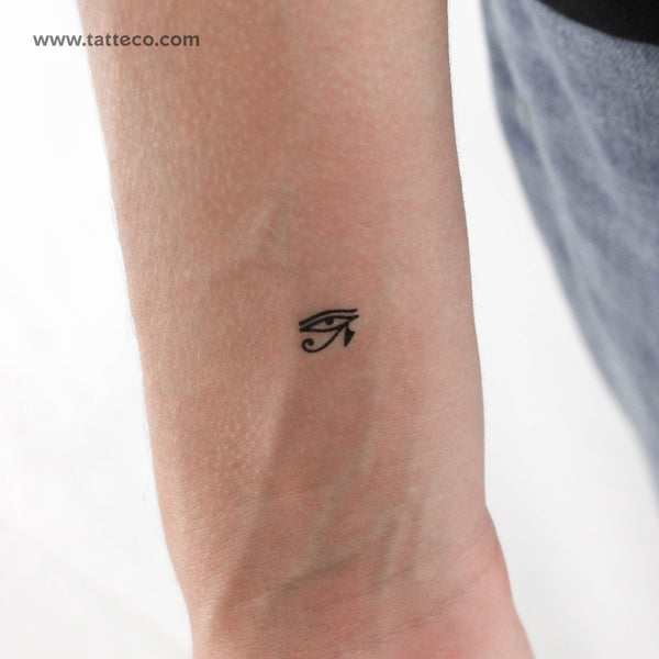 Tiny Eye Of Ra Temporary Tattoo - Set of 3