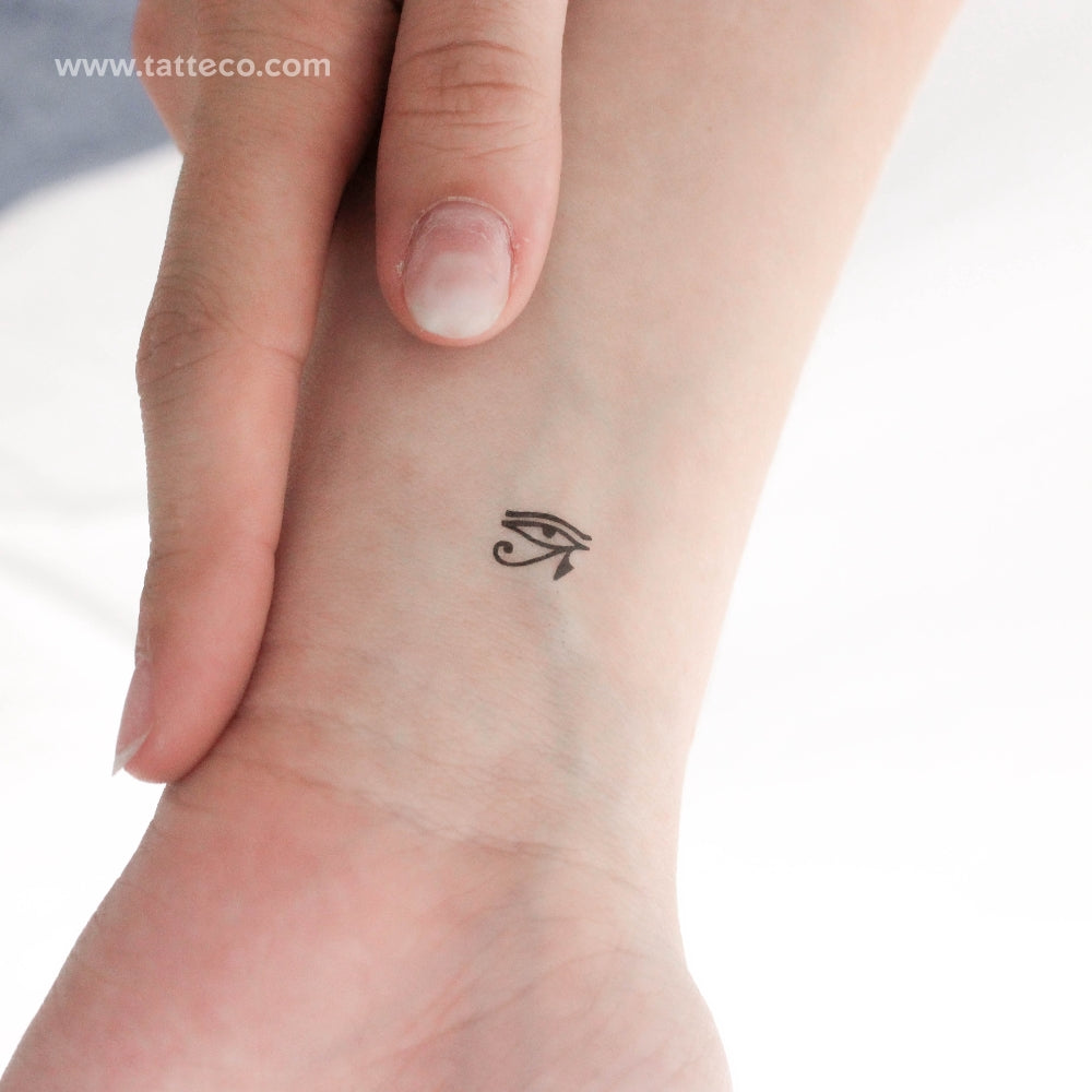 Tiny Eye Of Ra Temporary Tattoo - Set of 3