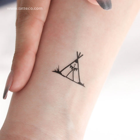 Tipi Temporary Tattoo - Set of 3