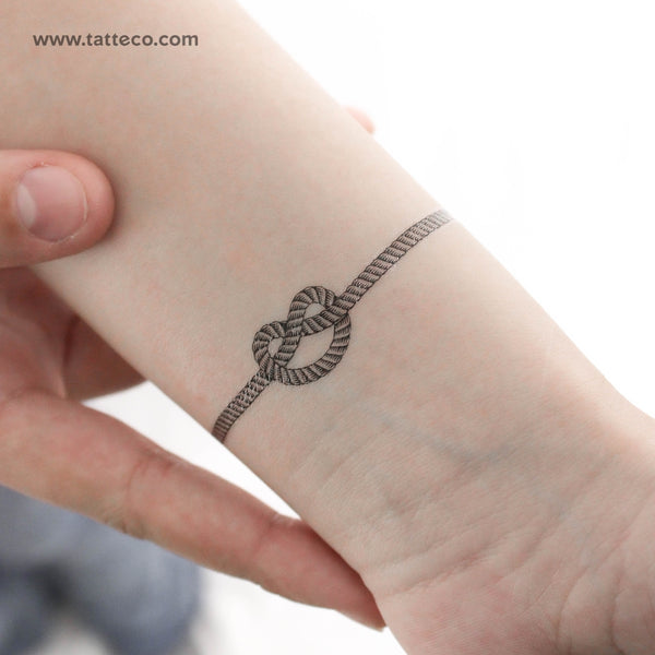 Knot Wristband Temporary Tattoo - Set of 3