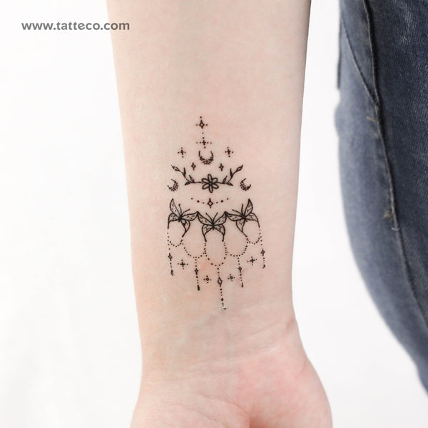 Butterfly Wristband Temporary Tattoo by Tukoi - Set of 3