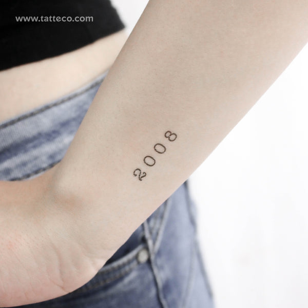 2008 Temporary Tattoo - Set of 3