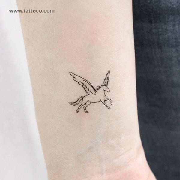 Pegasus Temporary Tattoo - Set of 3