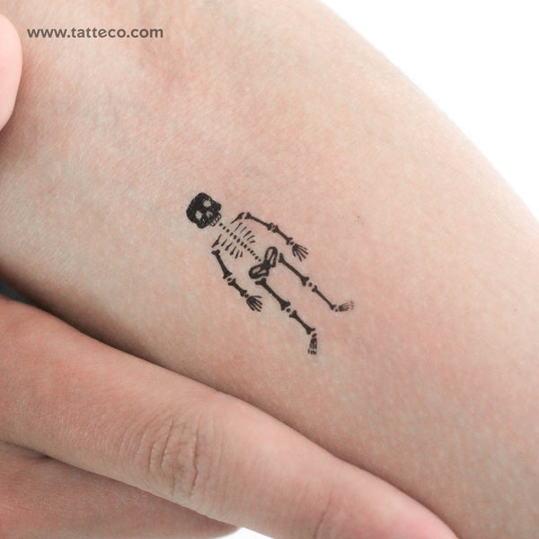 Skeleton Temporary Tattoo - Set of 3