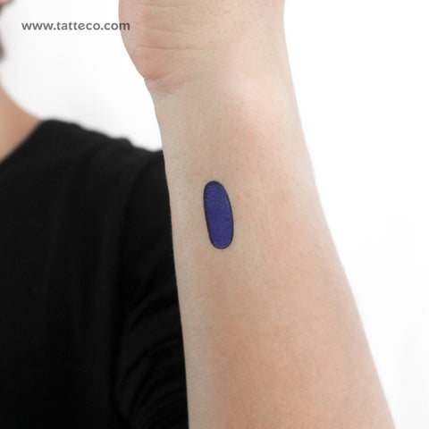 Blue Pill Temporary Tattoo - Set of 3