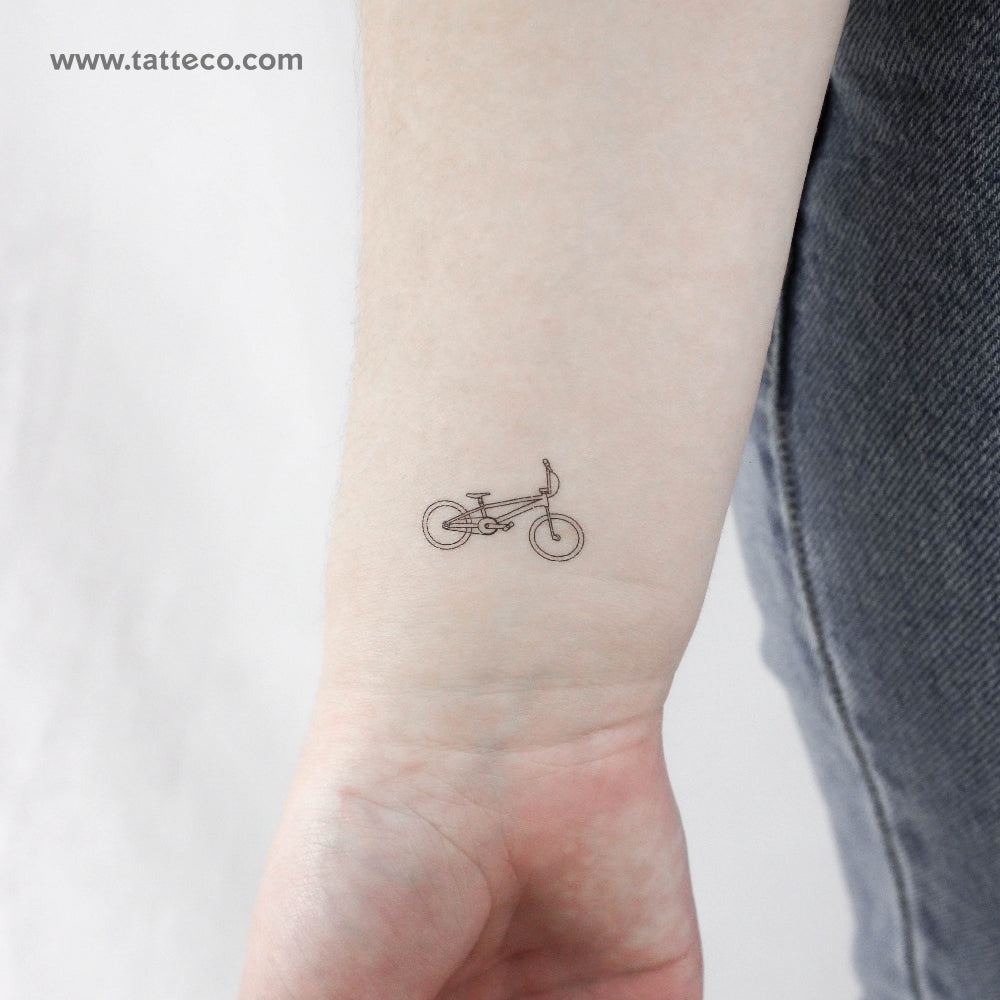 BMX Temporary Tattoo - Set of 3