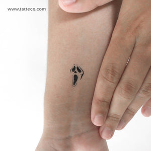 Ghostface Temporary Tattoo - Set of 3