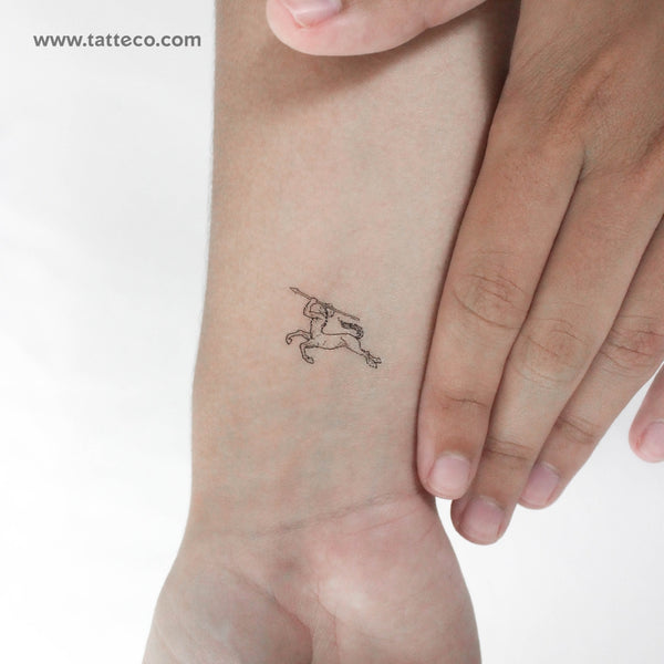 Centaur Temporary Tattoo - Set of 3