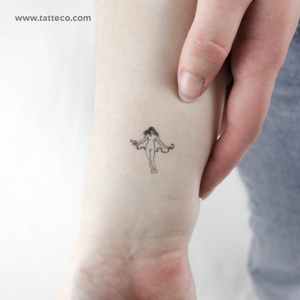 Maiden Temporary Tattoo - Set of 3