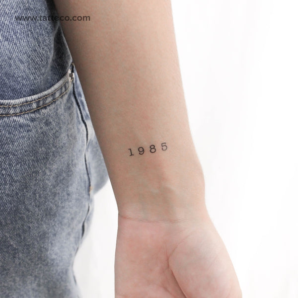 1985 Temporary Tattoo - Set of 3