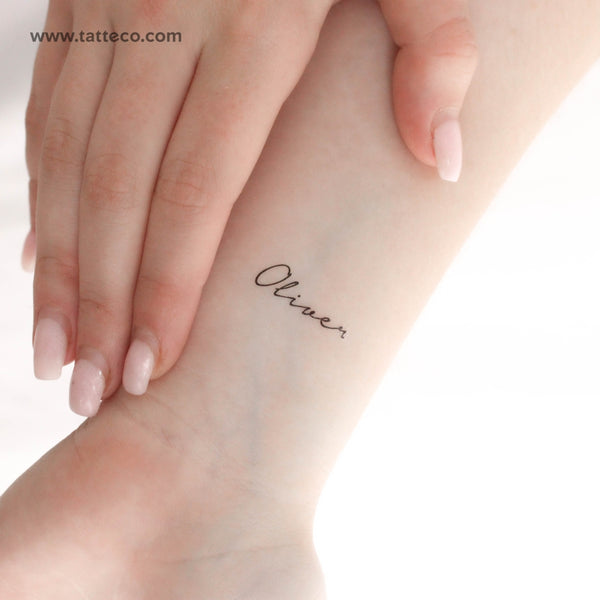 Oliver Temporary Tattoo - Set of 3