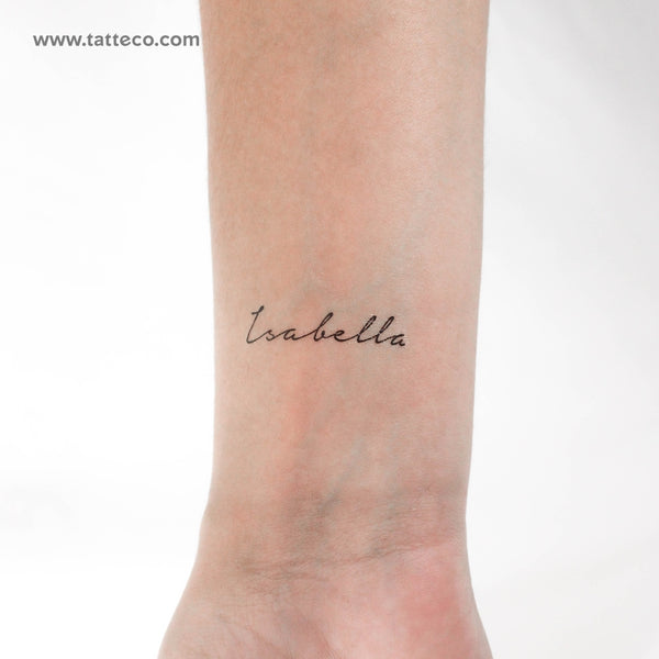 Isabella Temporary Tattoo - Set of 3