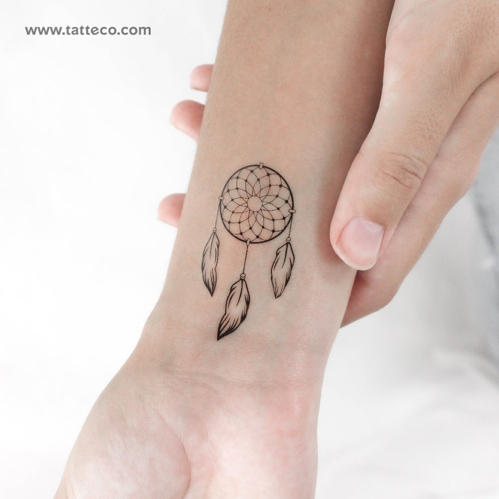 Dreamcatcher Temporary Tattoo - Set of 3